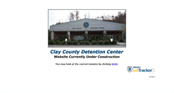 Desktop Screenshot of claycountydetention.com